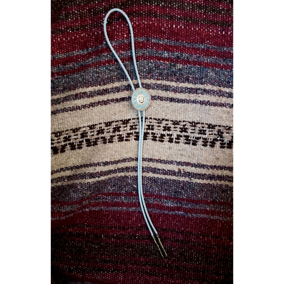 Jewelry - HERS AND HIS "NO BRAND" WESTERN BOLO TIE - BLUE